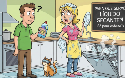 Para que serve líquido secante na lava-louças