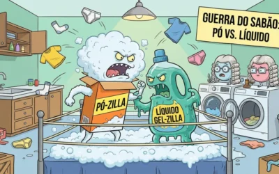 Sabão Líquido ou em Pó: O Guia Definitivo para Sua Lavadora