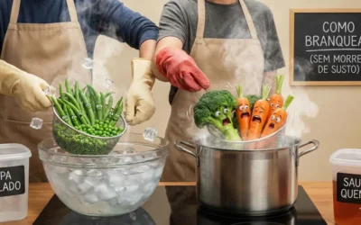 Branqueamento: O Segredo para Congelar Legumes Perfeitos