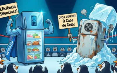 Geladeira Frost Free vs Cycle Defrost: O Guia Definitivo